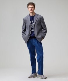 J.PRESS MEN 【J.PRESS ORIGINALS】【UNISEX】Washed Piped Stem DENIM