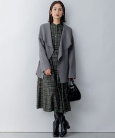 組曲 【軽羽織】ショールカラー カーディガン