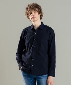 JOSEPH HOMME アロージャガードストレッチ　レギュラーカラーシャツ
