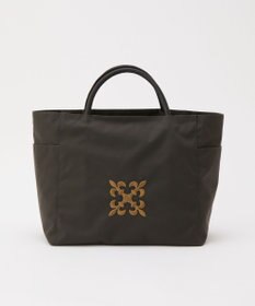 russet 【モノグラム刺繍】コーデュラナイロントートバッグ（CE-1776）