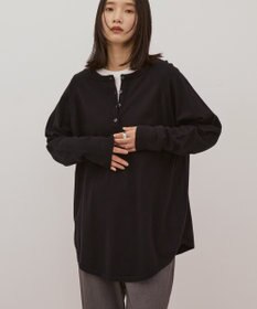 AMERICAN HOLIC バイパチ2WAYヘンリーネックニットプルオーバー