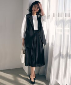 ANY SIS 【洗える】レイヤードヘム ブラウス