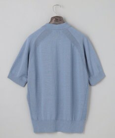 GOTAIRIKU 【和紙＆綿 】二ット スキッパーポロシャツ