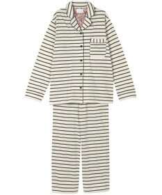 une nana cool 【綿100%】コットンボーダーパジャマ MADE WITH LIBERTY FABRIC