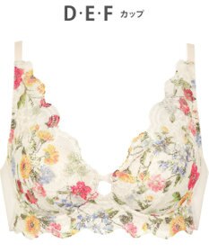 WACOAL 【重力に負けないバストケアBra】 ノンワイヤー バストを重力から守る まる胸キープ ラクなつけごこち サイドのラインすっきり ブラジャー レディース BRA184 /ワコール