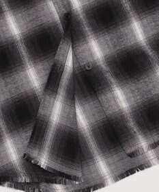 WEGO チェックBIGネルシャツ