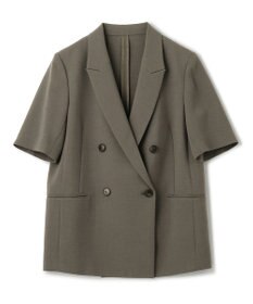 uncrave ウォッシャブルドライサップ ハーフスリーブジャケット