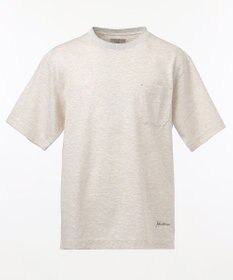 JOSEPH ABBOUD MOUNTAIN 【SPACE】リネンプレーティング天竺 ポケTシャツ