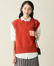 ANY L フレンチスリーブニット