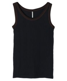 AMERICAN HOLIC バイカラーテレコタンクトップ