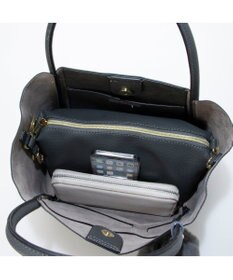 UNBILLION カシュカシュ cachecache / 通しハンドルパッチワークトート