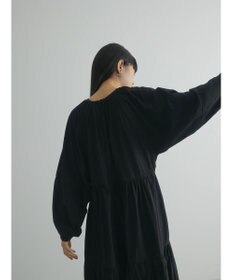 Green Parks armonia. ティアード配色パイピングワンピース