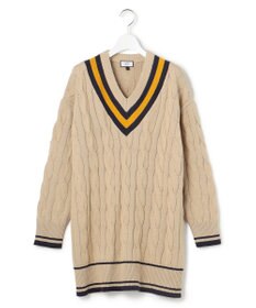 J.PRESS YORK STREET 【WOMEN】チルデンチュニック Vネックニット