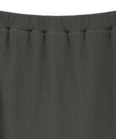 earth music&ecology 【コットン混】カットリブナロースカート