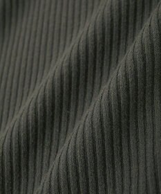 earth music&ecology 【コットン混】カットリブナロースカート