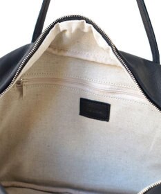 FOLNA RD ソフトレザースクエアボストンバッグ