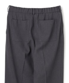 UNFILO MENS 【ストレッチ/イージーケア】WOOL TOUCH 機能美パンツ ワイド