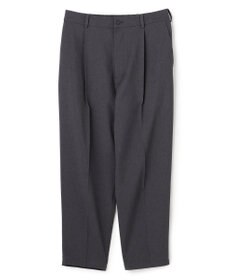 UNFILO MENS 【ストレッチ/イージーケア】WOOL TOUCH 機能美パンツ ワイド