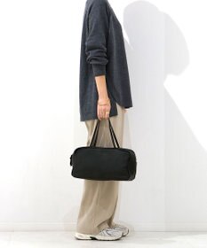 FOLNA RD ソフトレザースクエアボストンバッグ