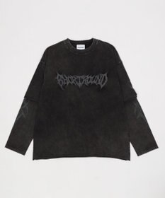 WEGO ブリーチレイヤードグラフィックT（LS）