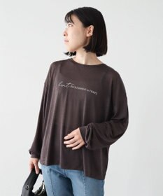 Green Parks シアーロゴ長袖プルオーバー