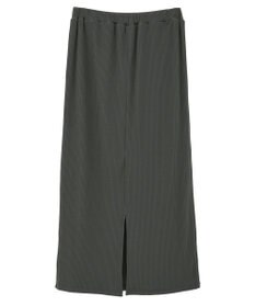 earth music&ecology 【コットン混】カットリブナロースカート