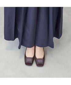 MODE ET JACOMO <MODE ET JACOMO>バックルスクエアトゥパンプス