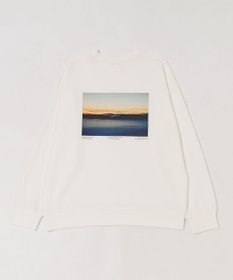 WEGO 【ユニセックス着用ITEM/2点SET/MLサイズ展開】アクセ付きフォトグラフィックプルオーバー