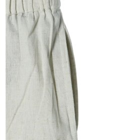 Green Parks インド 綿麻フロントタックパンツ