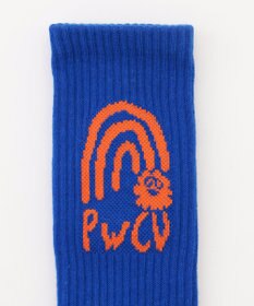 PW CIRCULUS 【虫よけ加工】【MEN】P-MOF ソックス ミドル丈 ゴルフ