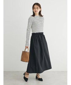 Green Parks ドッキングニットワンピース