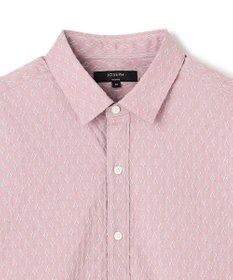 JOSEPH HOMME 新柄【ストレッチ】ハムサジャガードストレッチ　レギュラーカラー半袖シャツ