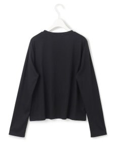 ICB 【洗える】シンプルジャージー クロップドTシャツ