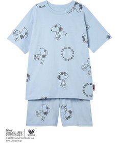 WACOAL PEANUTS パジャマ 5分袖 半袖 5分丈 オーガニックコットン100%(本体) レディース FDT169 /ワコール