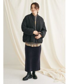 CRAFT STANDARD BOUTIQUE 蓄熱 スクエアキルトブルゾン