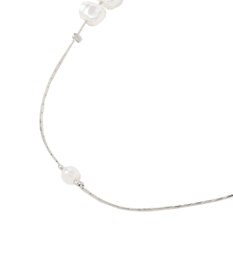 YECCA VECCA パールMIXロングネックレス