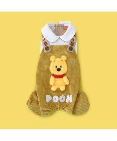 PET PARADISE ディズニー くまのプーさん フレンズ柄 ロンパース【小型犬】