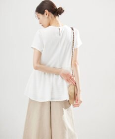 組曲 S 華感フレア カットソー