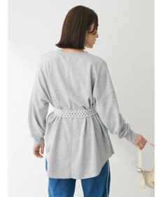 Green Parks ロゴ裏毛チュニック