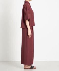 NAVE 【ReNAVE　洗える】アセテートギャバシャツ