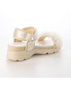 MODE ET JACOMO <carino>チュール付スポーツサンダル