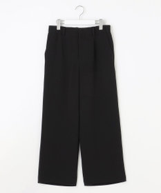 J.PRESS LADIES L 【WEB限定カラーあり・洗える】セラテリーダブルクロス セミワイド パンツ