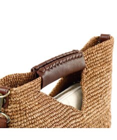 IBIZA ラフィア　2WAYバッグ