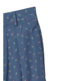 earth music&ecology 花柄ワイドパンツ