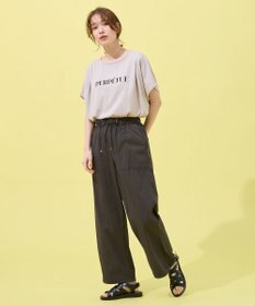 ANY 【洗濯機可/ウエストゴム】パラシュートパンツ