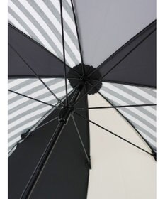 +RING UNISEX プラスリング 長傘 60cm BLK-STP T1373