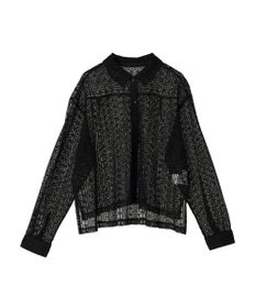 earth music&ecology レースショートシャツ