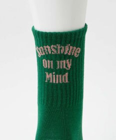 WEGO バックロゴリブソックス