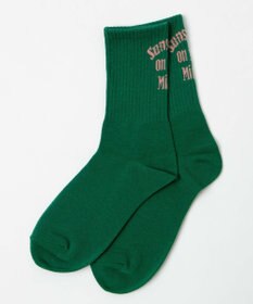 WEGO バックロゴリブソックス