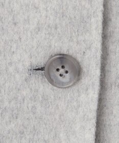 J.PRESS LADIES 【リバーシブル】ウールナイロン リバー フーデッドコート